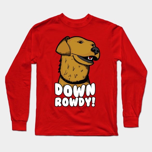 Down Rowdy v2 Long Sleeve T-Shirt by Meta Cortex